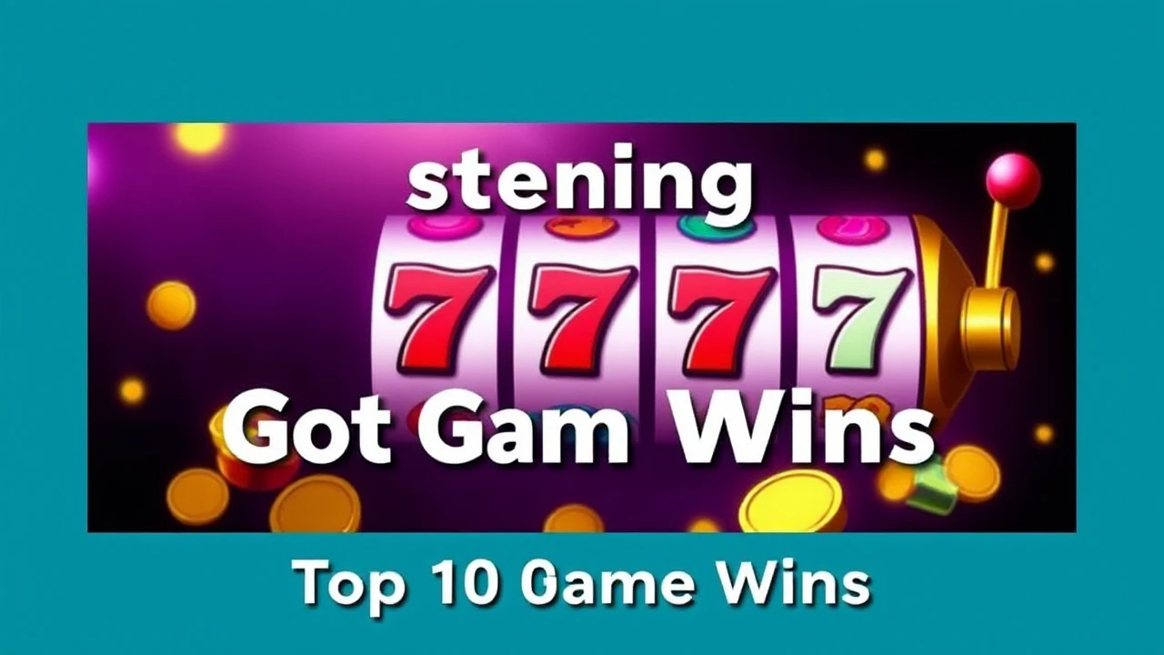 Mastering Your Slot Game Wins: Top 10 Tips Revealed