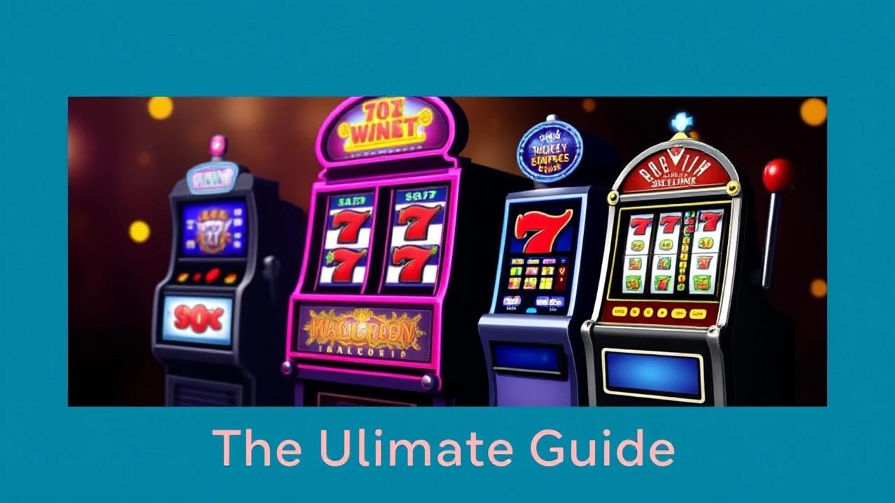 The Ultimate Guide for Picking the Best Slot Machine