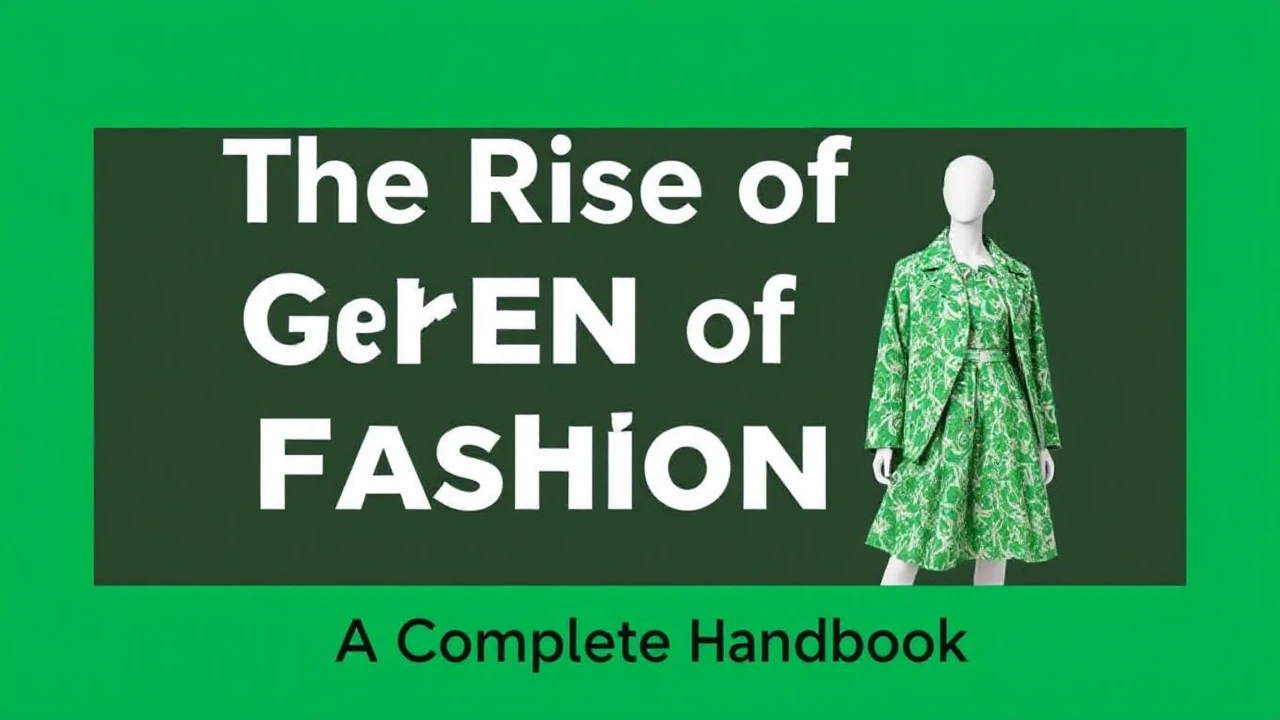 The Rise of Green Fashion: A Complete Handbook
