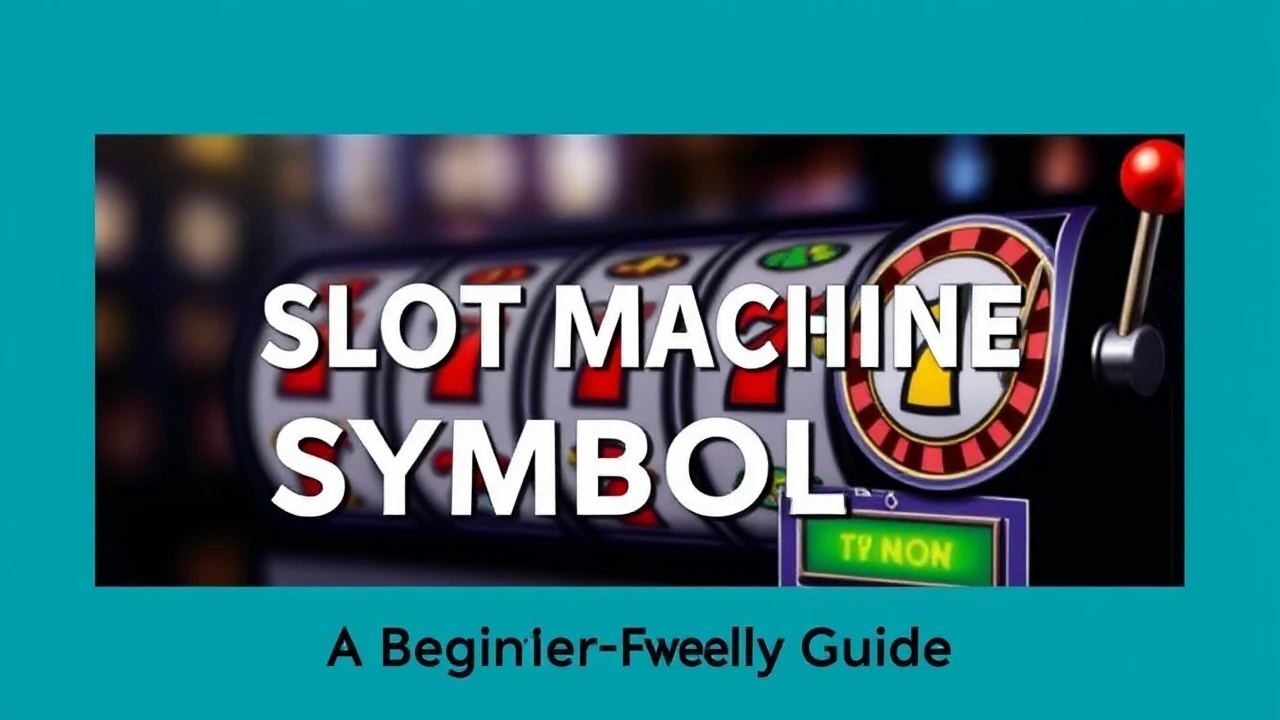 Decoding Slot Machine Symbols: A Beginner-Friendly Guide
