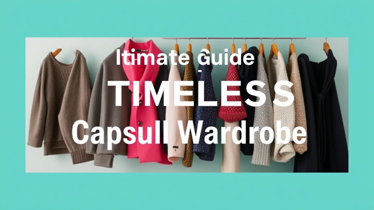 The Ultimate Guide to Creating a Timeless Capsule Wardrobe