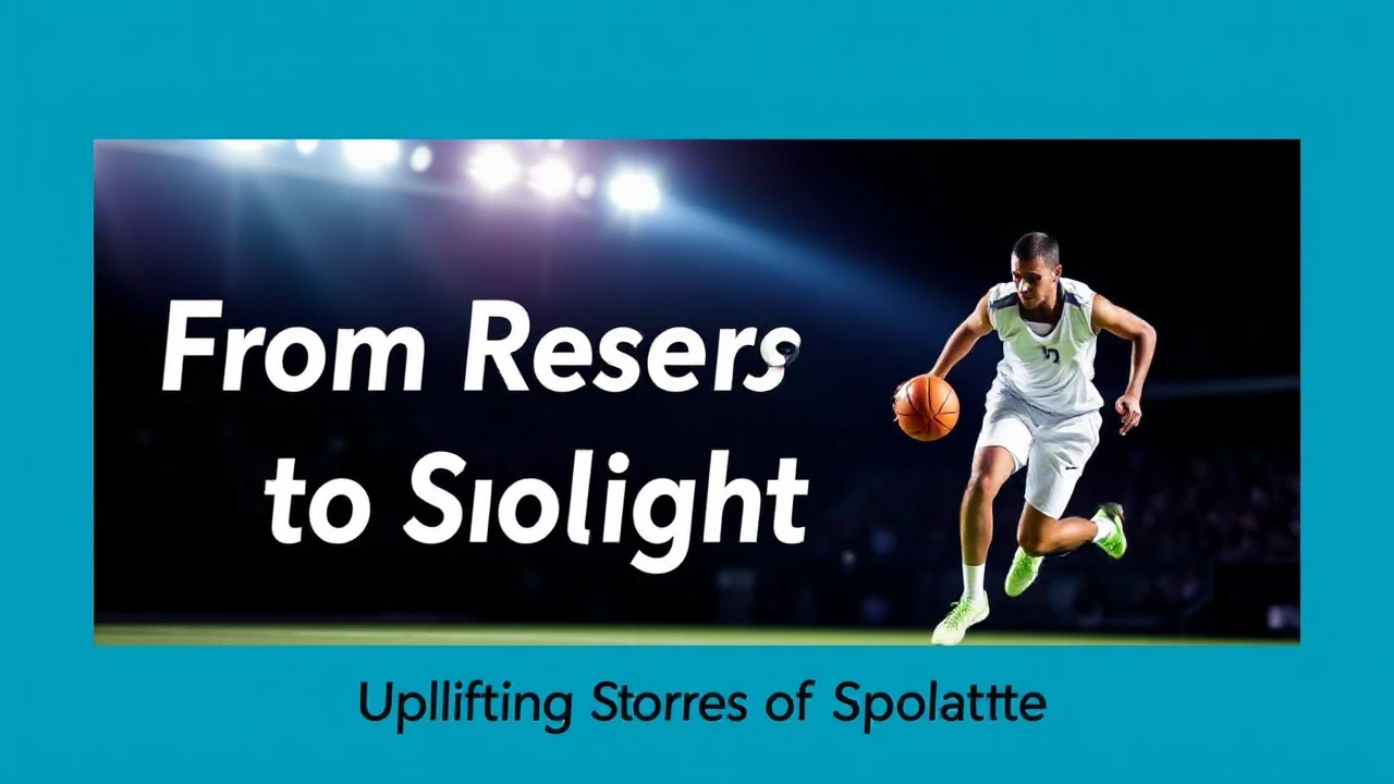 From Reserves to Spotlight: Uplifting Stories of Athletes