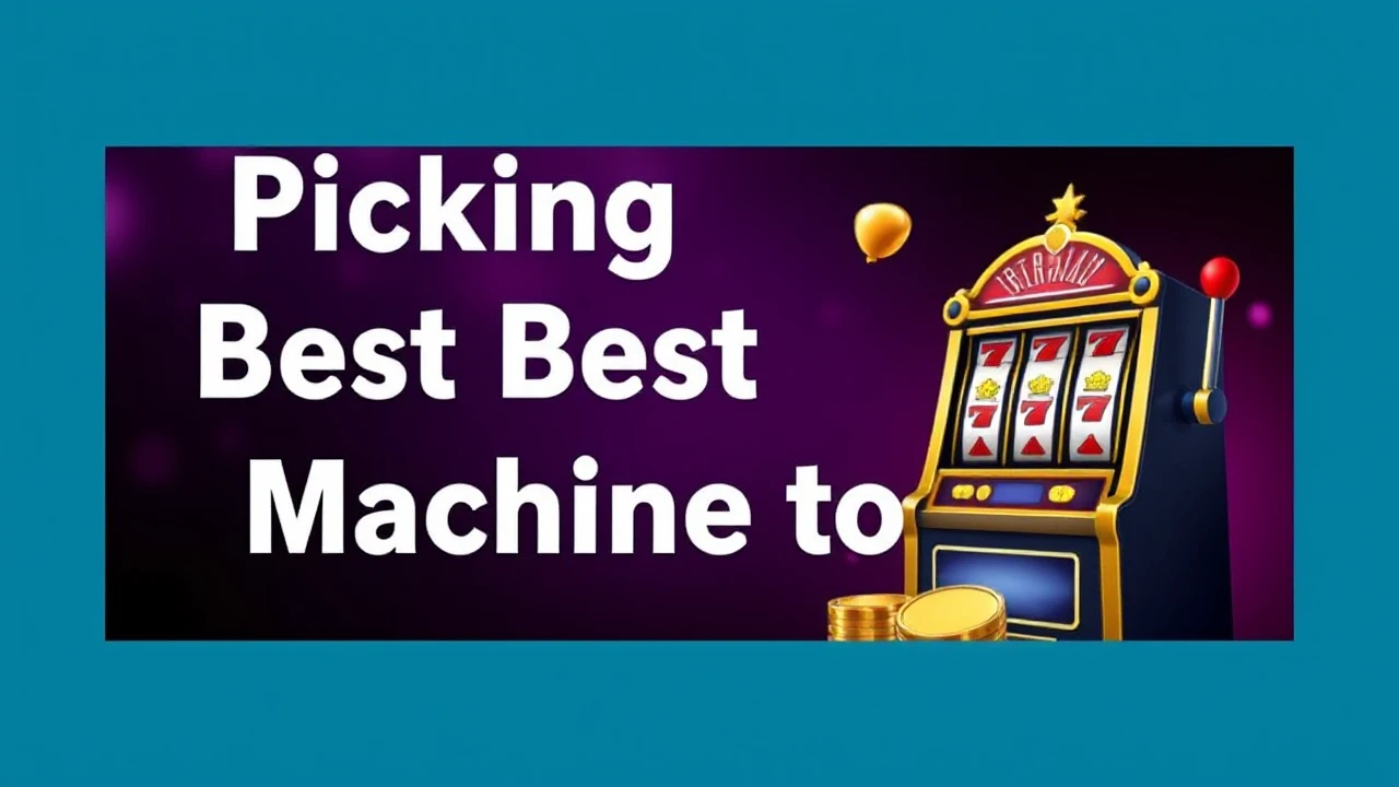 Picking the Best Slot Machine for You