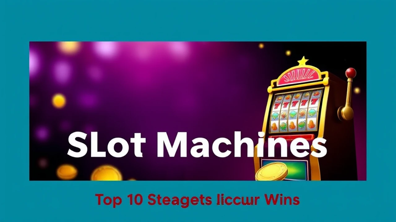 Dominating Slot Machines: Top 10 Strategies to Increase Your Wins