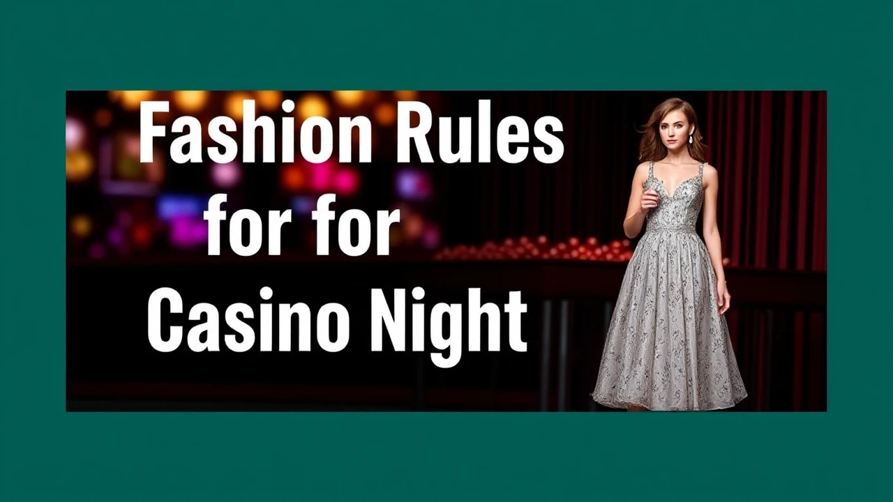 Fashion Rules for Casino Night Outfits