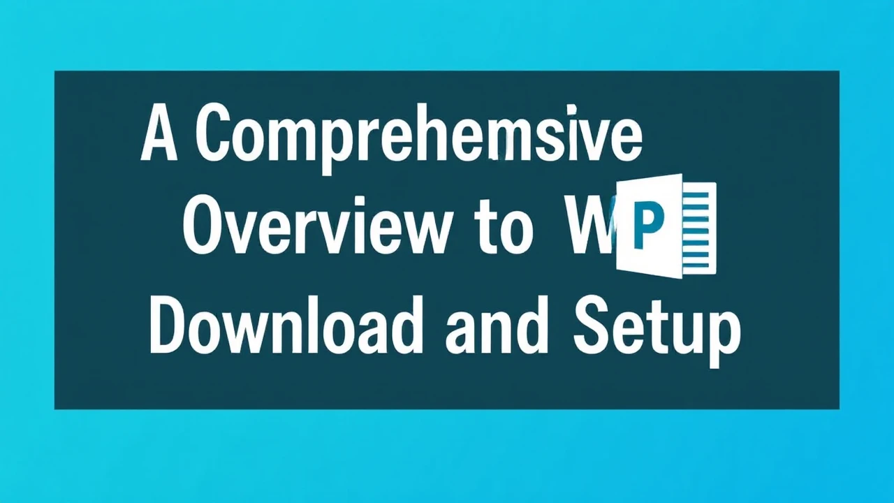 A Comprehensive Overview to WPS Download and Setup