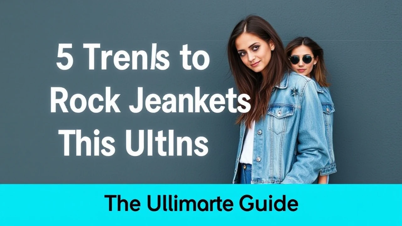 5 Trendy Ideas to Rock Jean Jackets This Season: Your Ultimate Guide