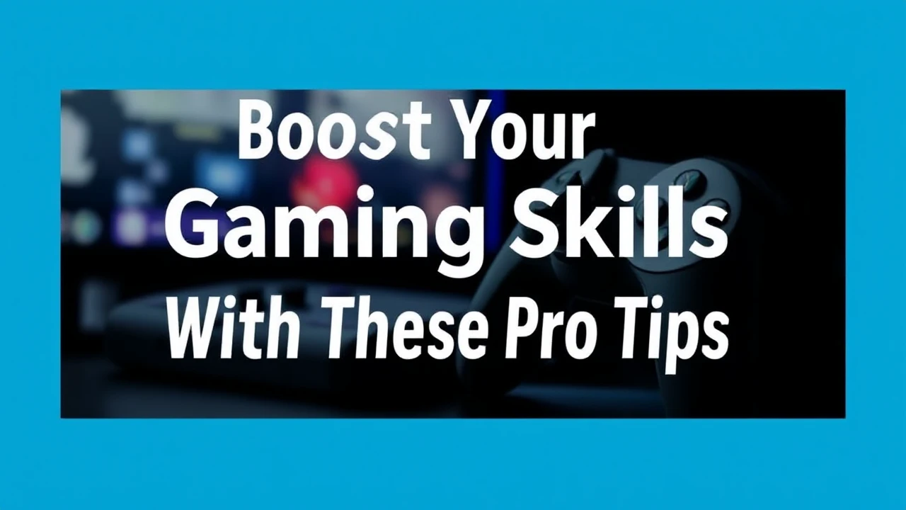 Boost Your Gaming Skills with These Pro Tips