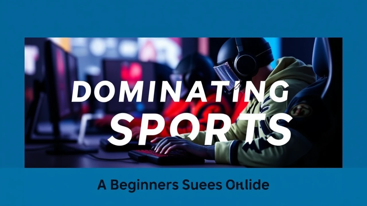 Dominating Esports: A Beginner's Guide to Professional Gaming