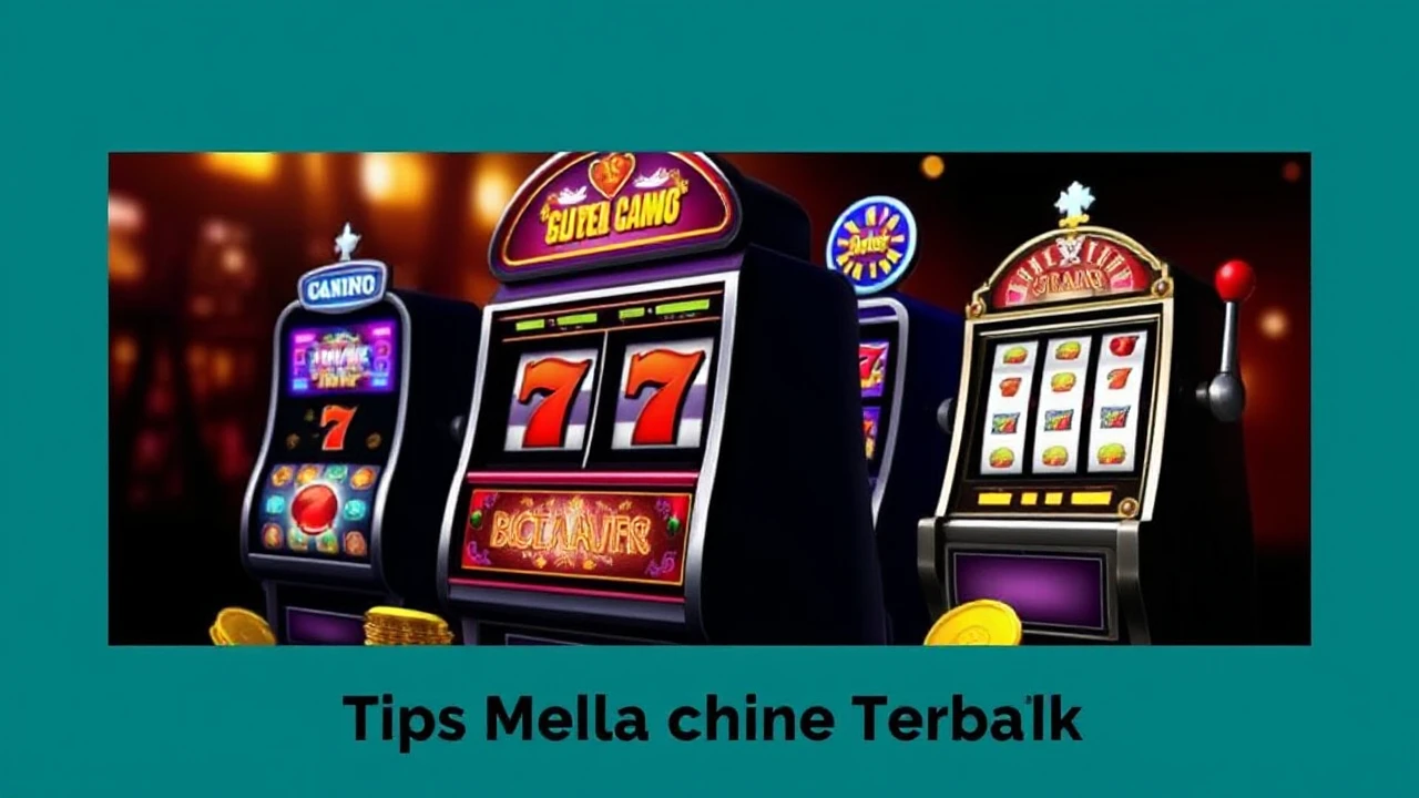 Tips Memilih Slot Machine Terbaik