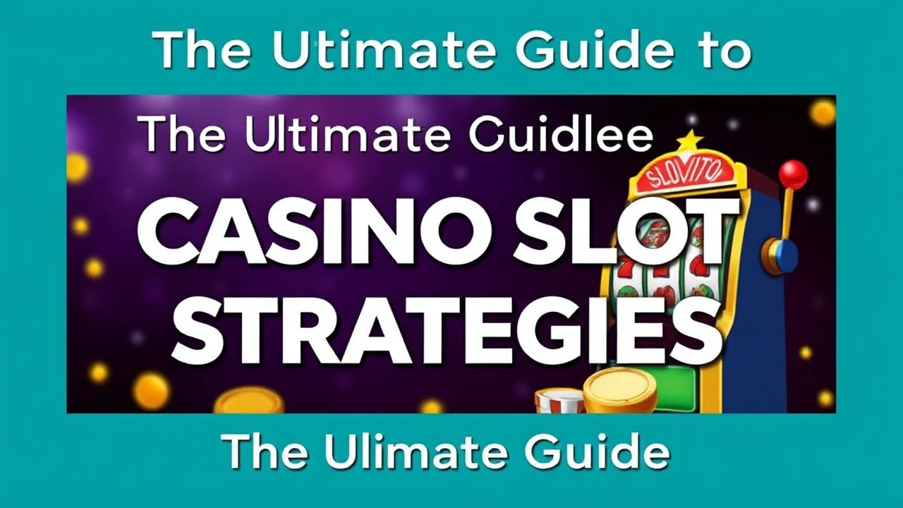 The Ultimate Guide to Casino Slot Strategies