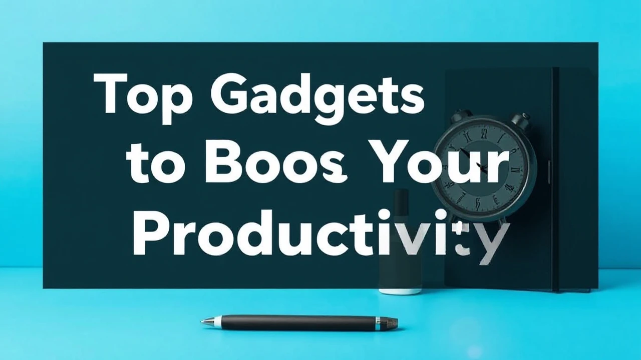 Top Gadgets to Boost Your Productivity