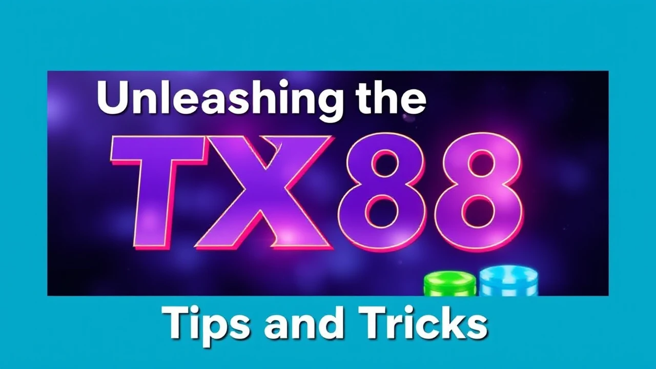 Unleashing the Power of TX88: Tips and Tricks