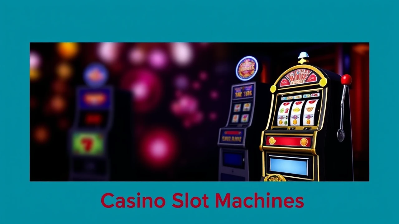 Your Go-To Handbook to Casino Slot Machines