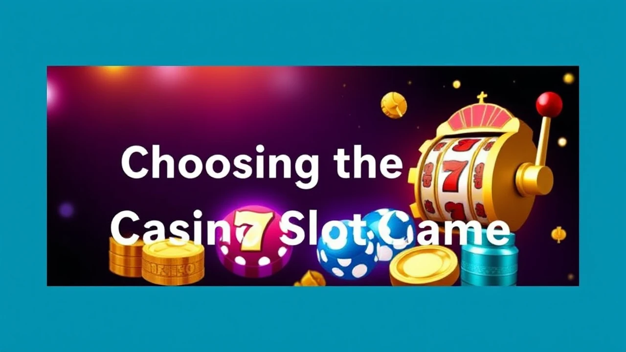 Your Go-To Handbook for Choosing the Top Casino Slot Game