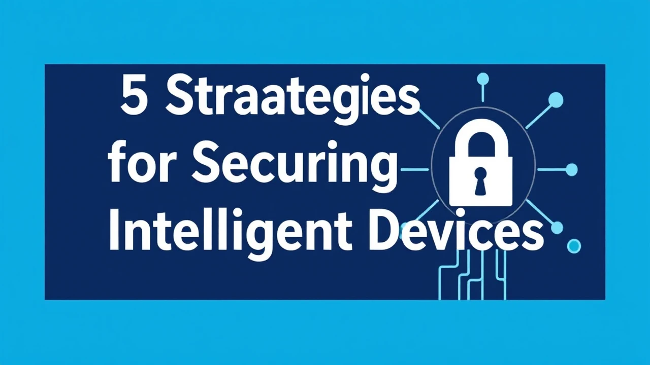 Essential 5 Strategies for Securing Your Intelligent Devices