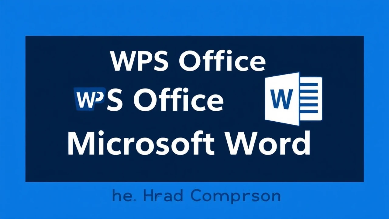 WPS Office and Microsoft Word: A Head-to-Head Comparison