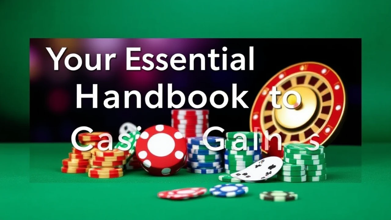 Your Essential Handbook to Casino Games: Advice for Newbies