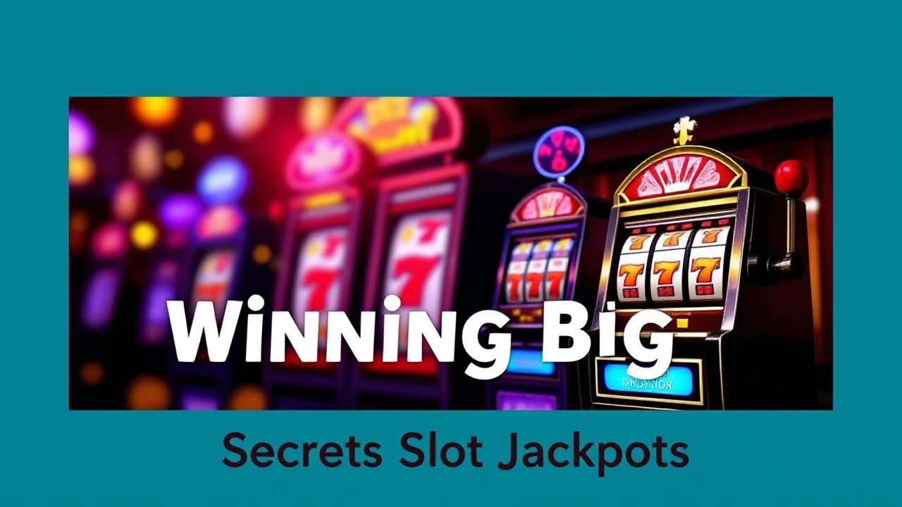 Winning Big: Secrets of Casino Slot Jackpots