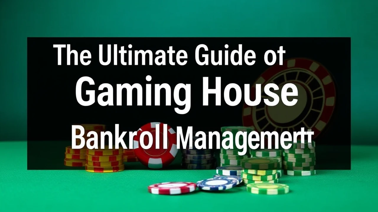 The Ultimate Guide of Gaming House Bankroll Management