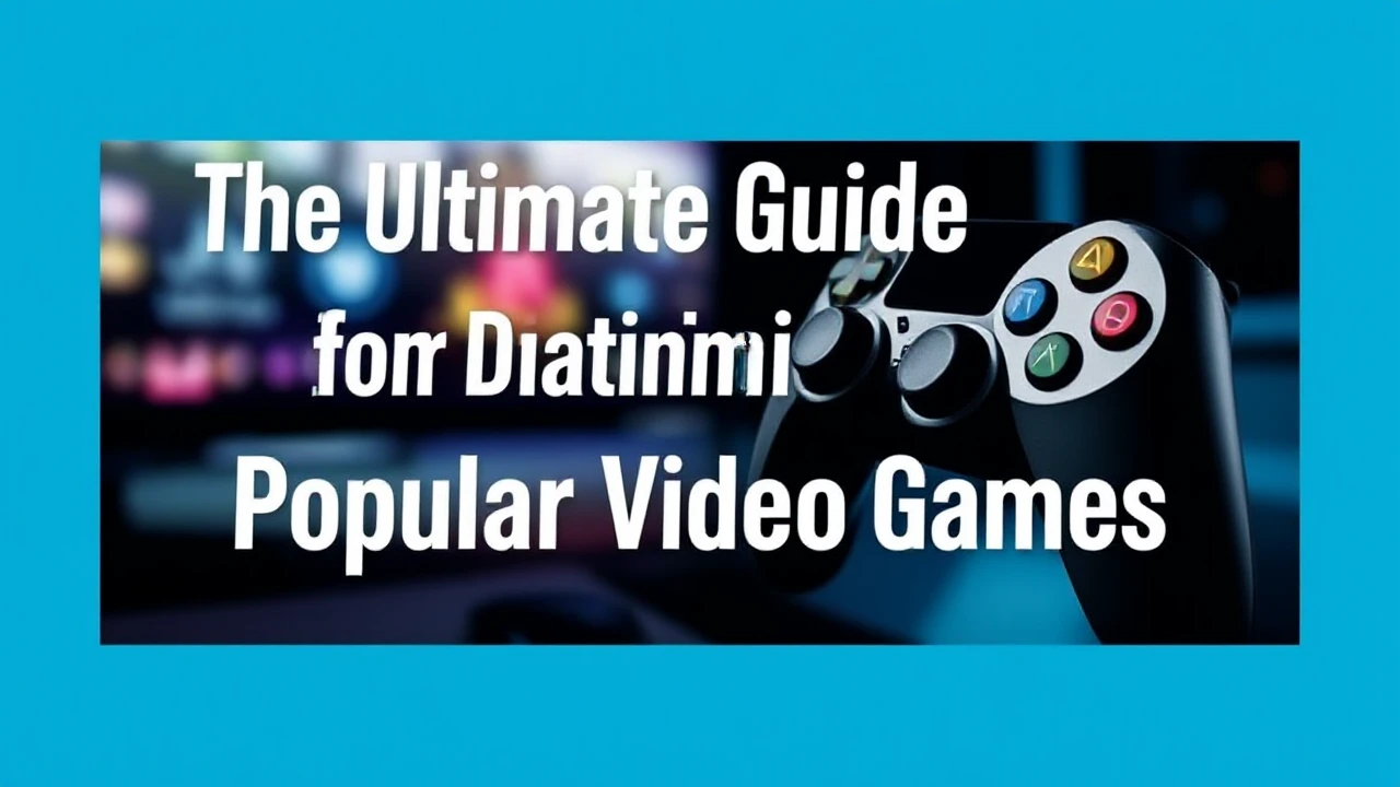The Ultimate Guide for Dominating Popular Video Games