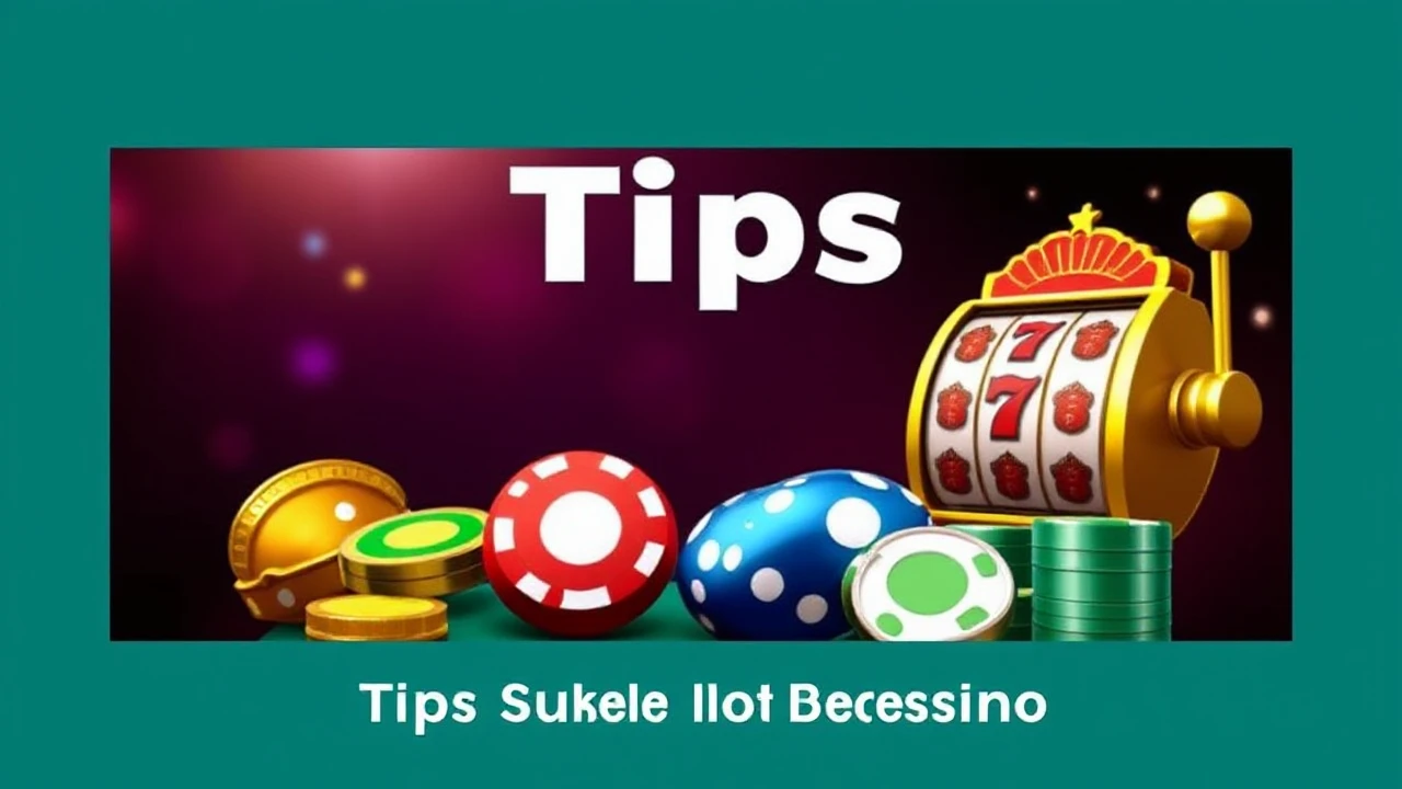 Tips Sukses Bermain Slot Casino