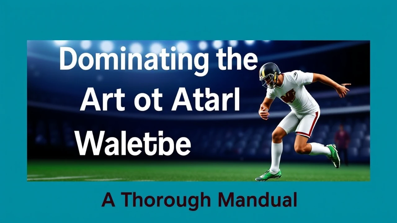 Dominating the Art of Athletic Wagering: A Thorough Manual