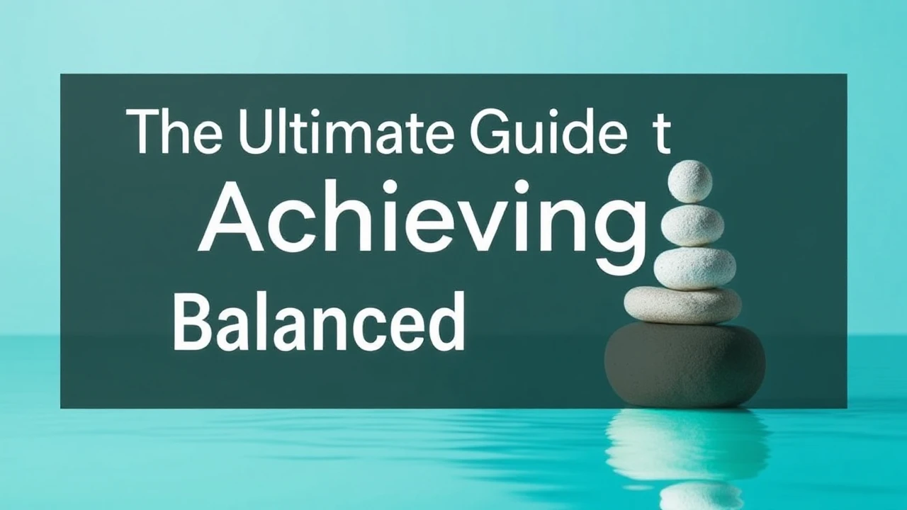 The Ultimate Guide to Achieving a Balanced Lifestyle