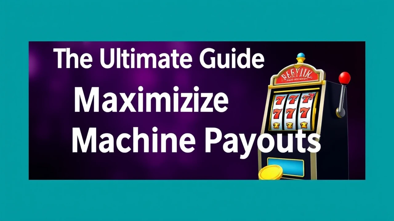 The Ultimate Guide for Maximizing Machine Payouts