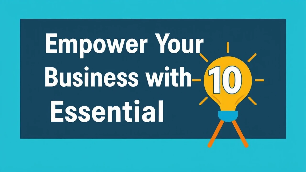 Empower Your Business with These 10 Essential Tools