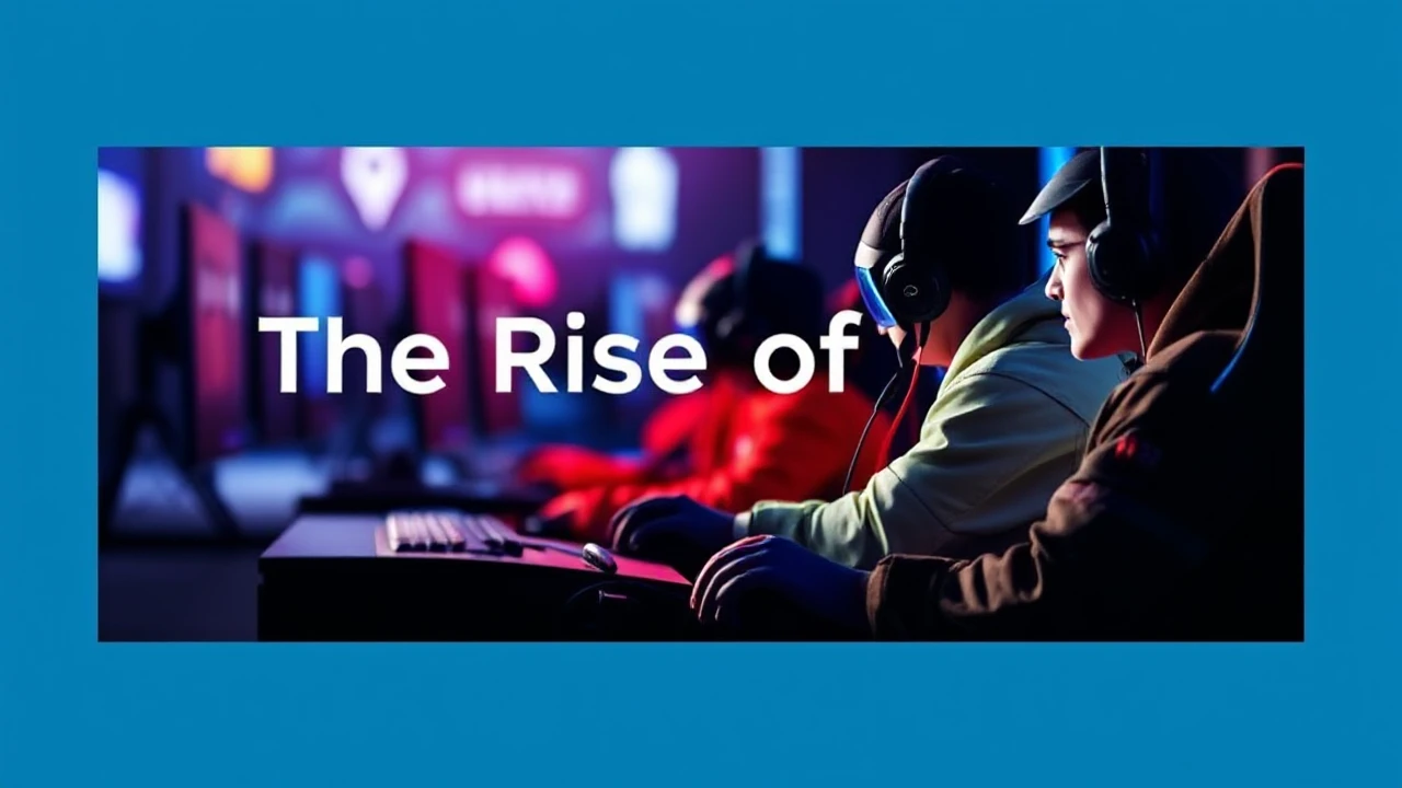 The Rise of E-Sports: Peering into the Upcoming Age of Professional Gaming