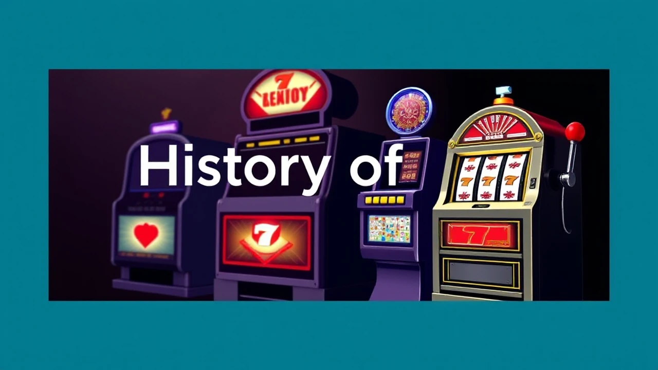 The History of Slot Machines: From Old School to Contemporary