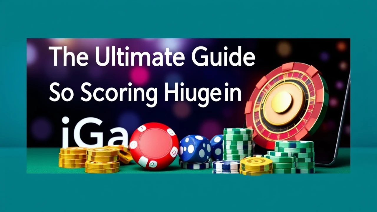 The Ultimate Guide to Scoring Huge in iGaming