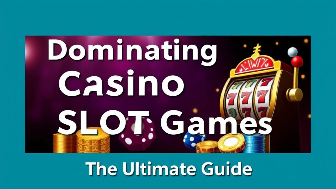 Dominating Casino Slot Games: The Ultimate Guide