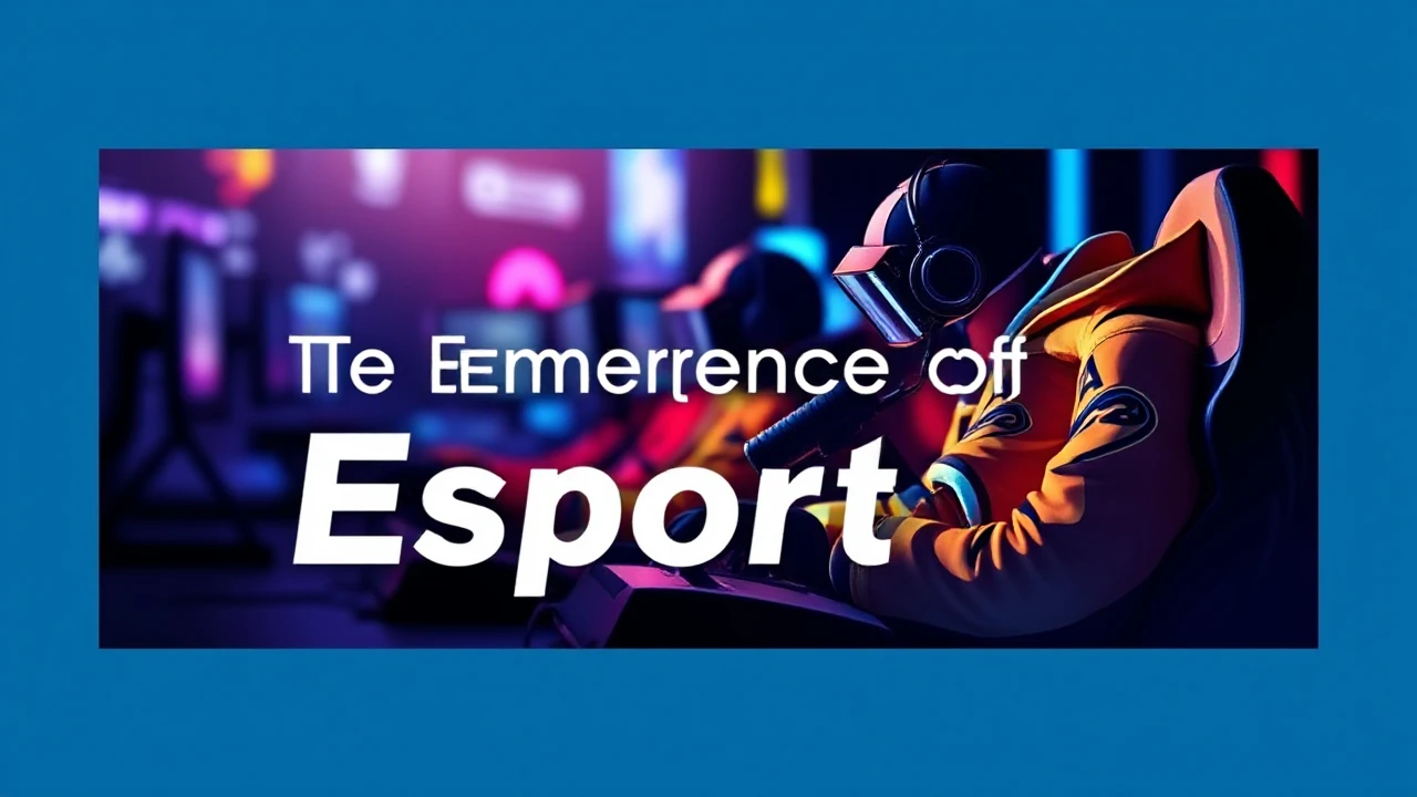 The Emergence of Esports: A Glimpse at Competitive Gaming Culture