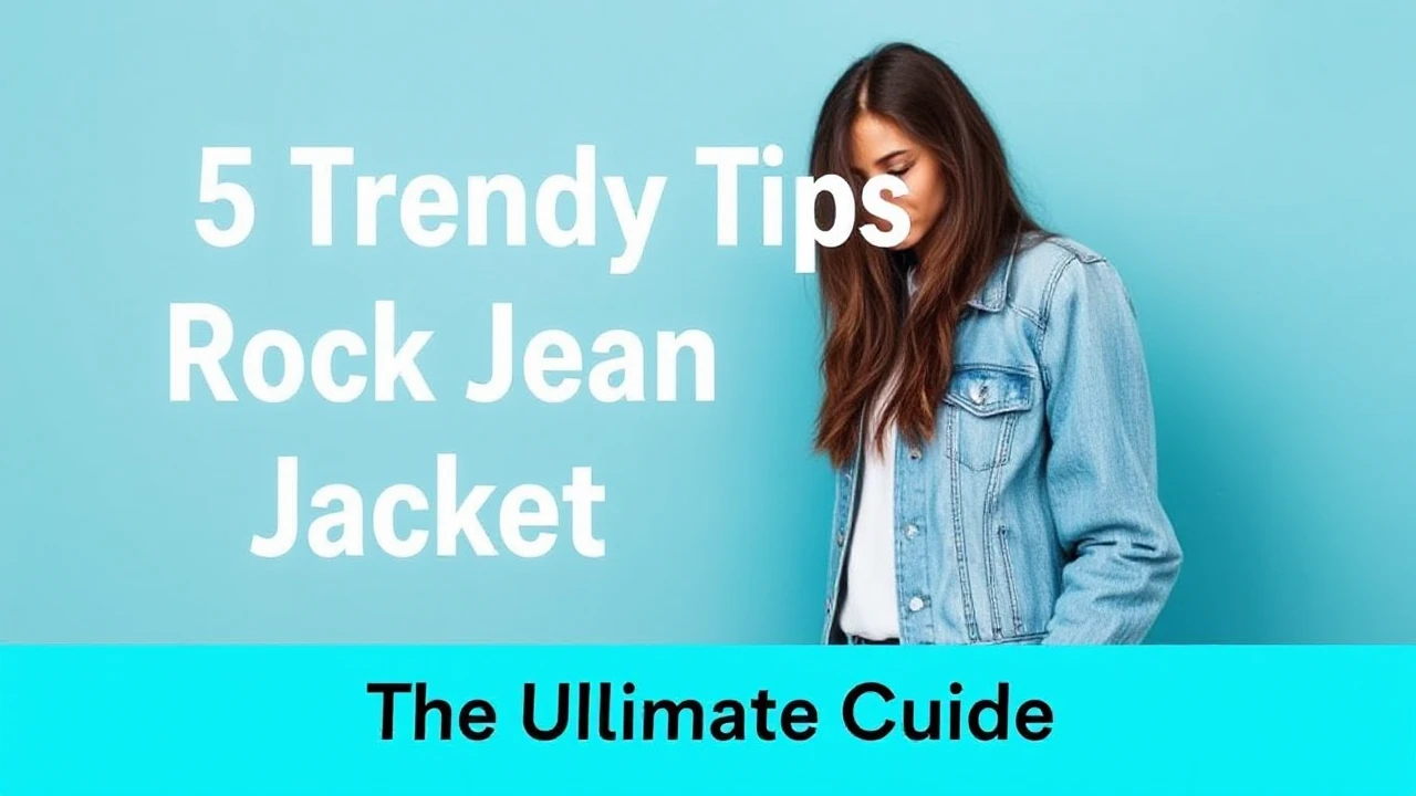 5 Trendy Tips to Rock Jean Jackets This Season: Your Ultimate Guide