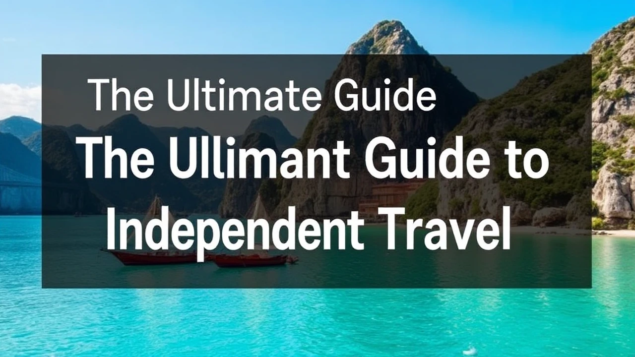 The Ultimate Guide to Independent Travel: Expert Tips for Venturing into the World Solo