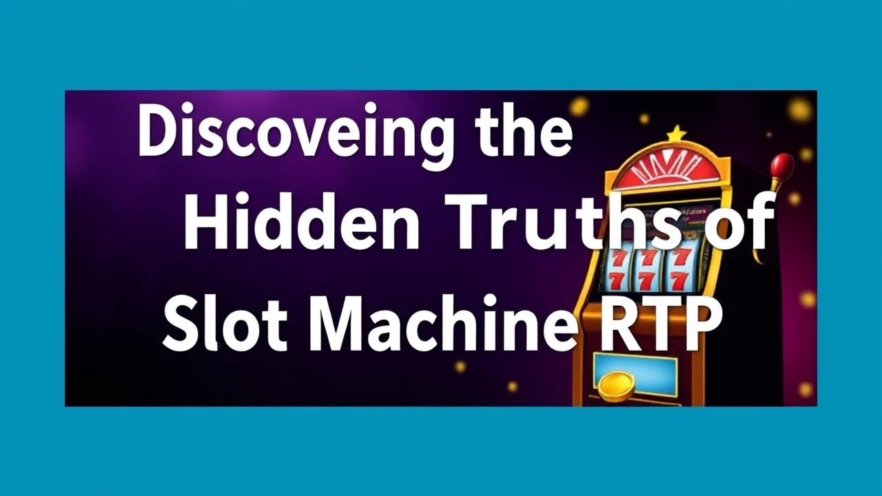 Discovering the Hidden Truths of Slot Machine RTP