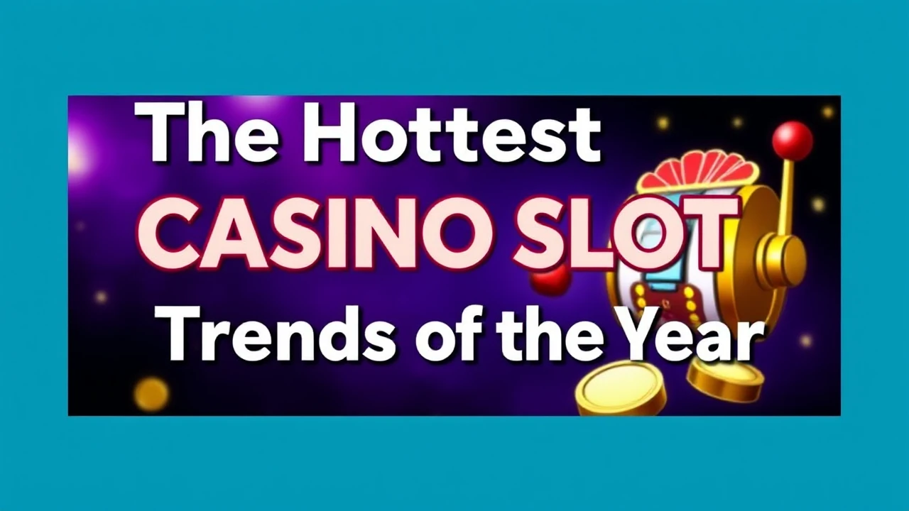 The Hottest Casino Slot Trends of the Year