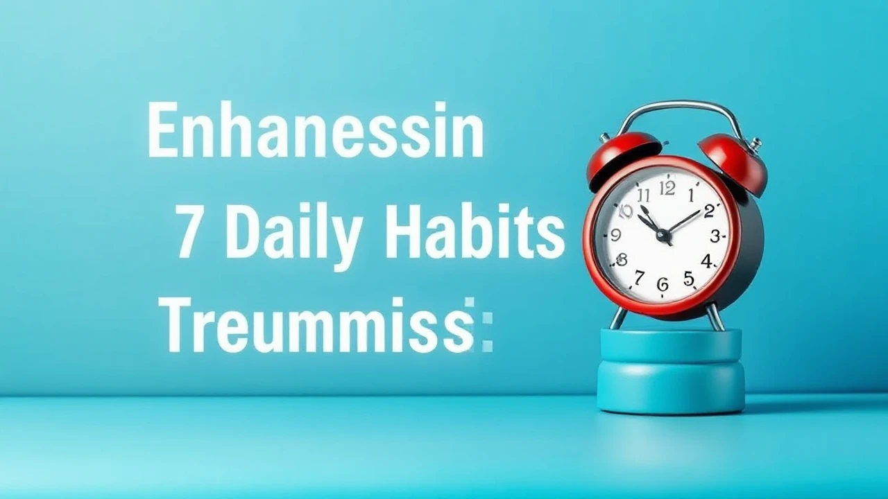 Enhancing Productivity: 7 Daily Habits of Triumphant Folks