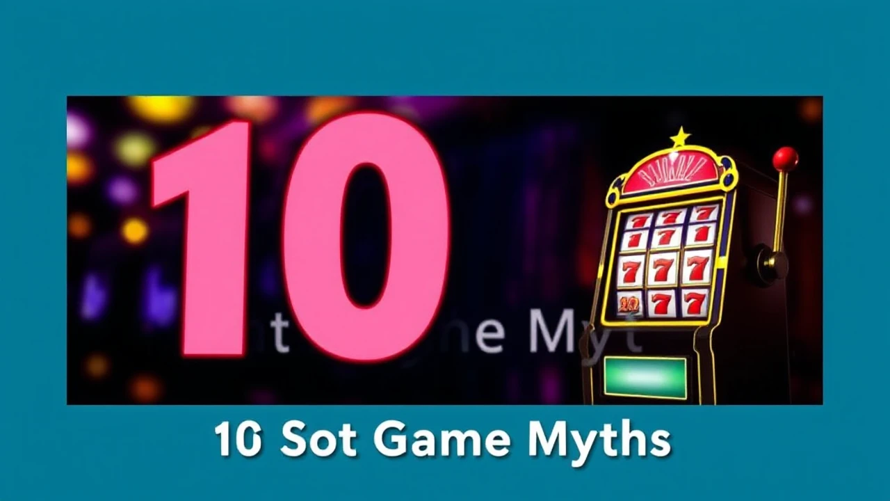 Debunking 10 Slot Game Myths by Experts