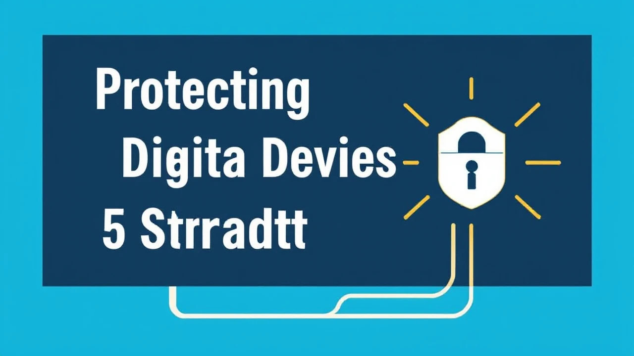 Protecting Your Digital Devices: 5 Straightforward Tips