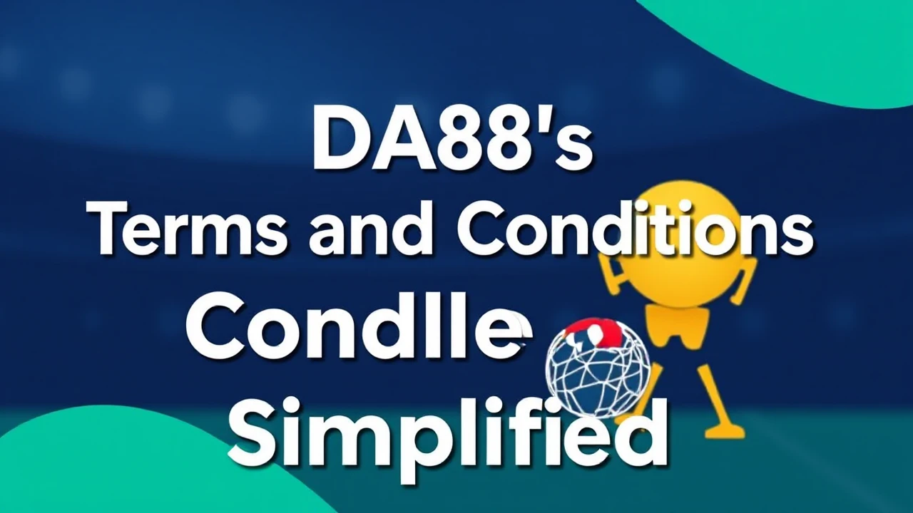 DA88’s Terms and Conditions Simplified