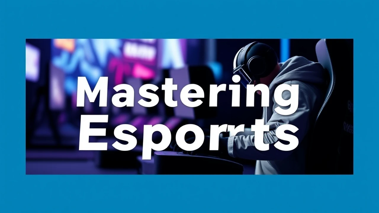 Mastering Esports: A Beginner's Guide to Ruling the Game