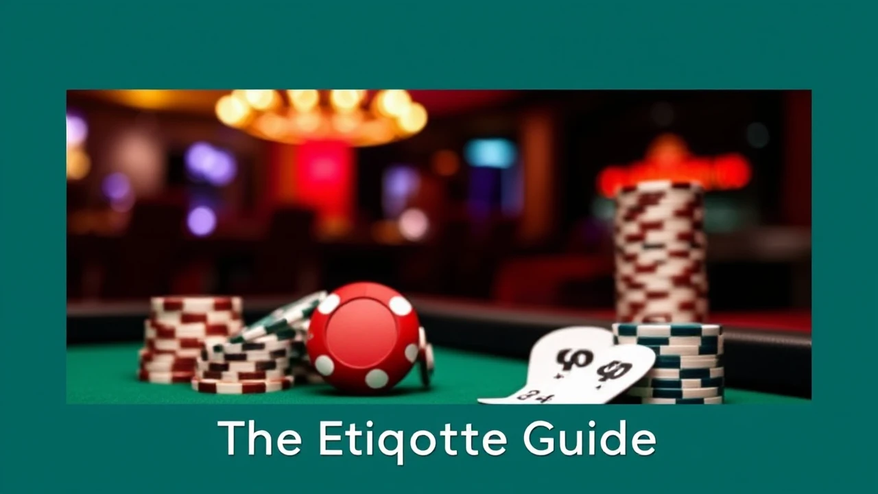 The Etiquette Guide: Do's and Don'ts at Casinos