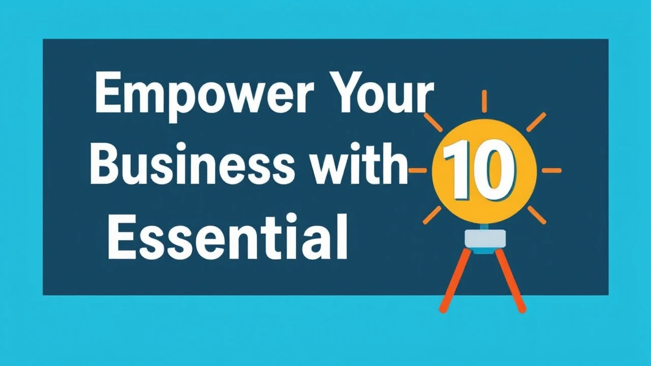 Empower Your Business with These 10 Essential Tools