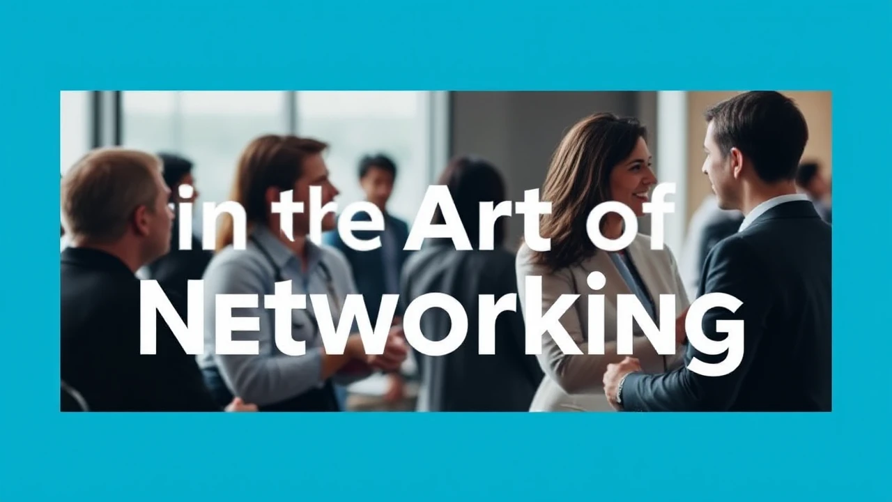 Becoming Proficient in the Art of Professional Networking: A Detailed Guide