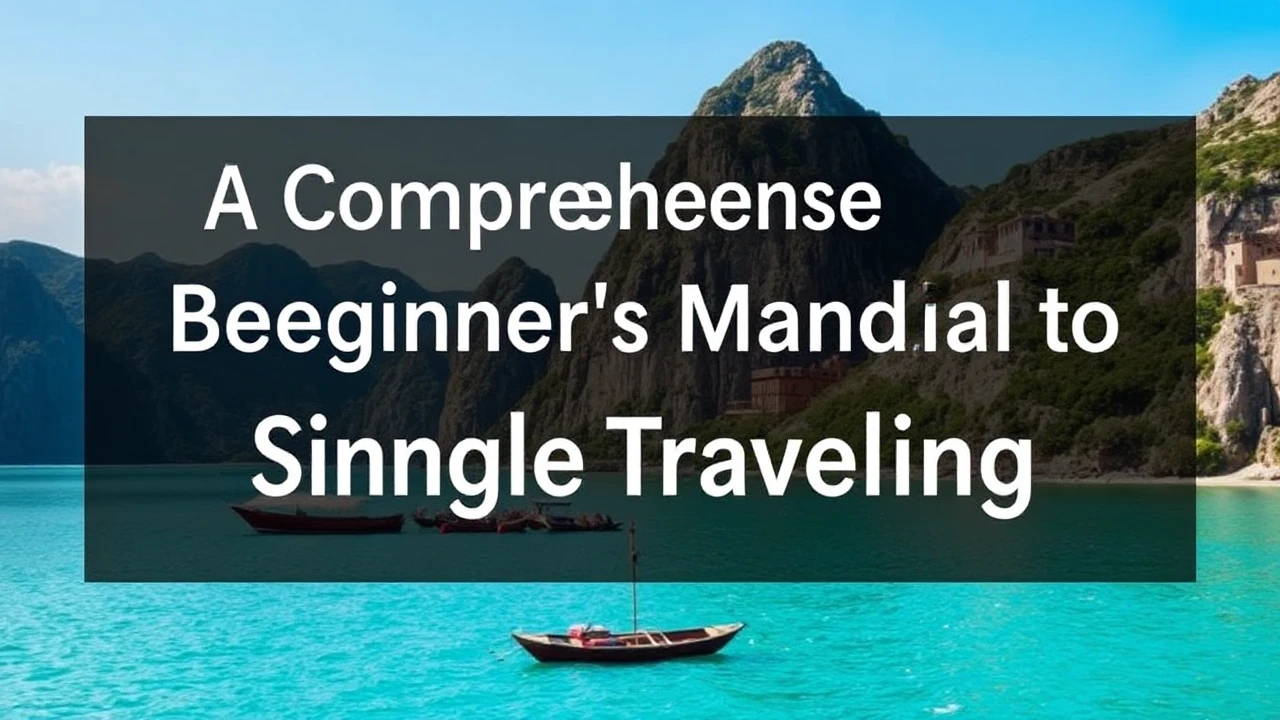 A Comprehensive Beginner's Manual to Single Traveling