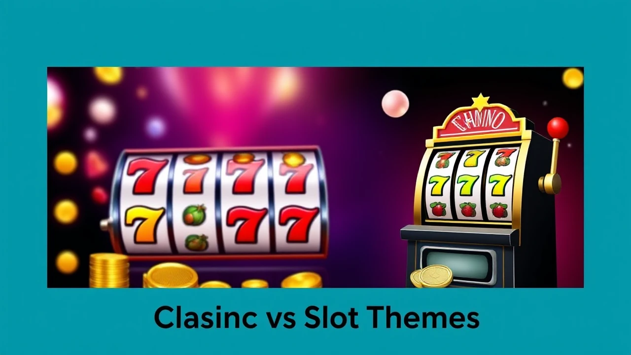 Progression of Casino Slot Themes: Classic vs. Modern Trends