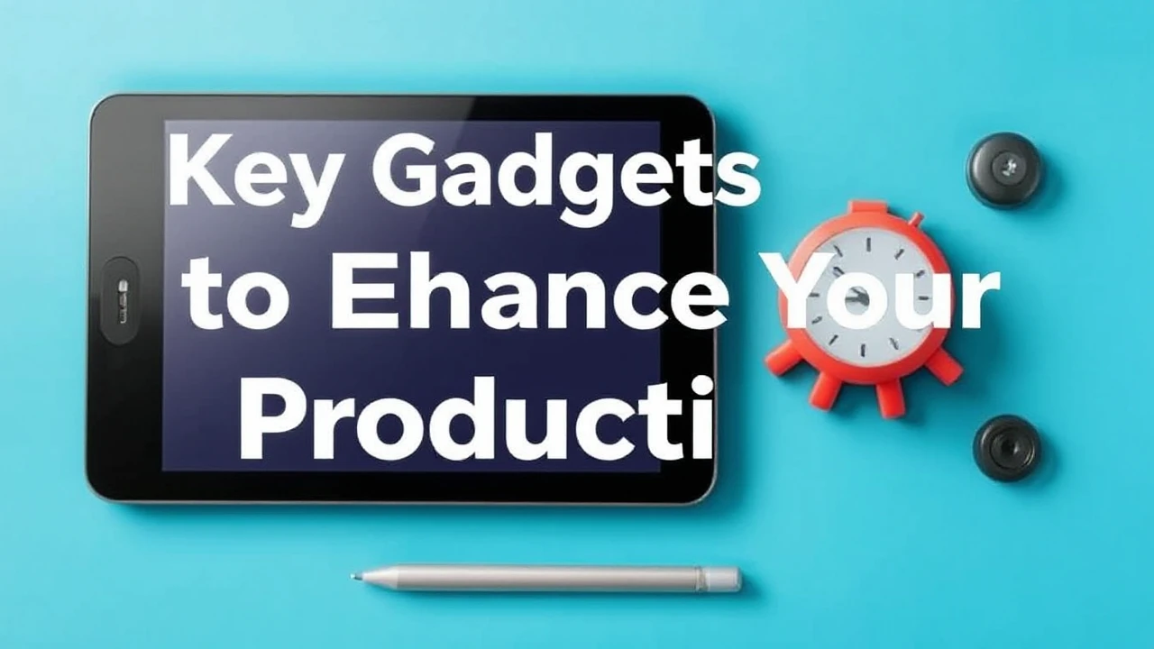 Key Gadgets to Enhance Your Productivity